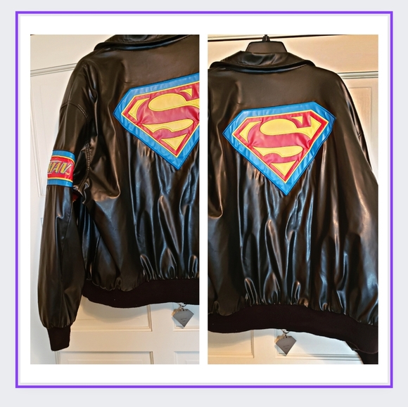🔥VINTAGE SUPERMAN JACKET-FINAL - Picture 14 of 16